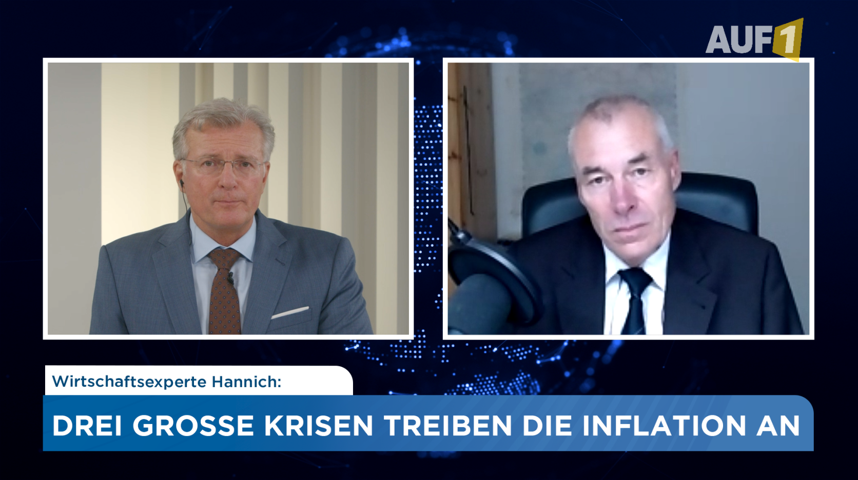 Drei große Krisen treiben die Inflation an – sagt Wirtschaftsexperte Hannich