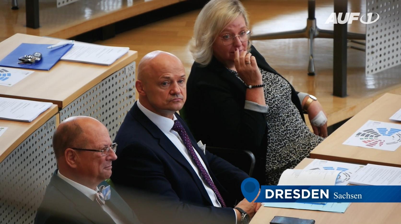 ⁣Paukenschlag in Dresden: CDU wählt AfD-Landtagsvize in Sachsen