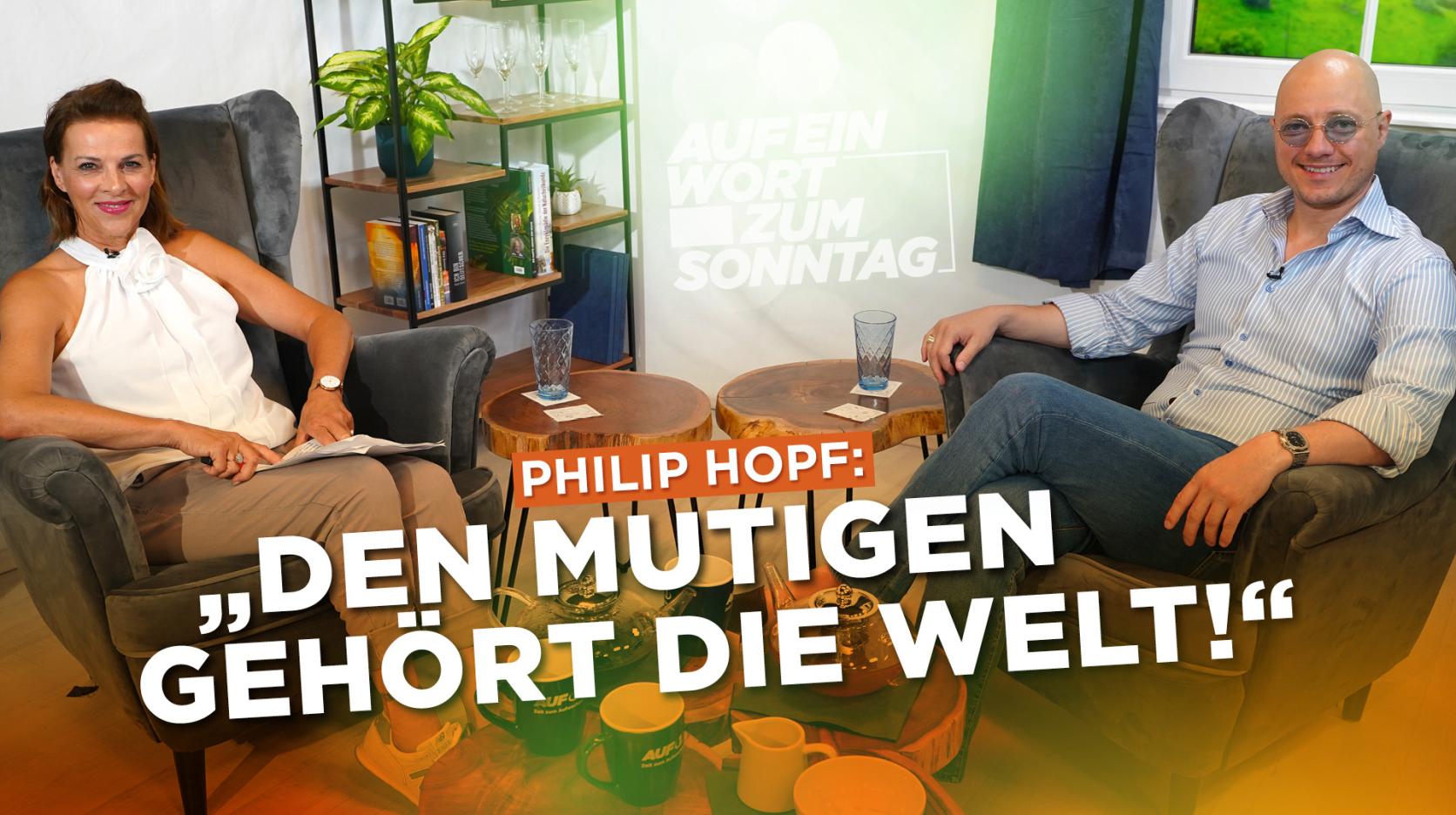 ⁣AUF ein Wort zum Sonntag mit Philip Hopf