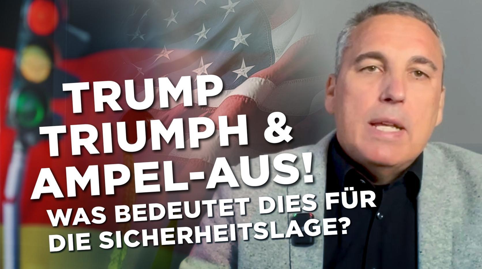 ⁣Trump-Triumph und Ampel-Aus! Was bedeutet dies für die Sicherheitslage?