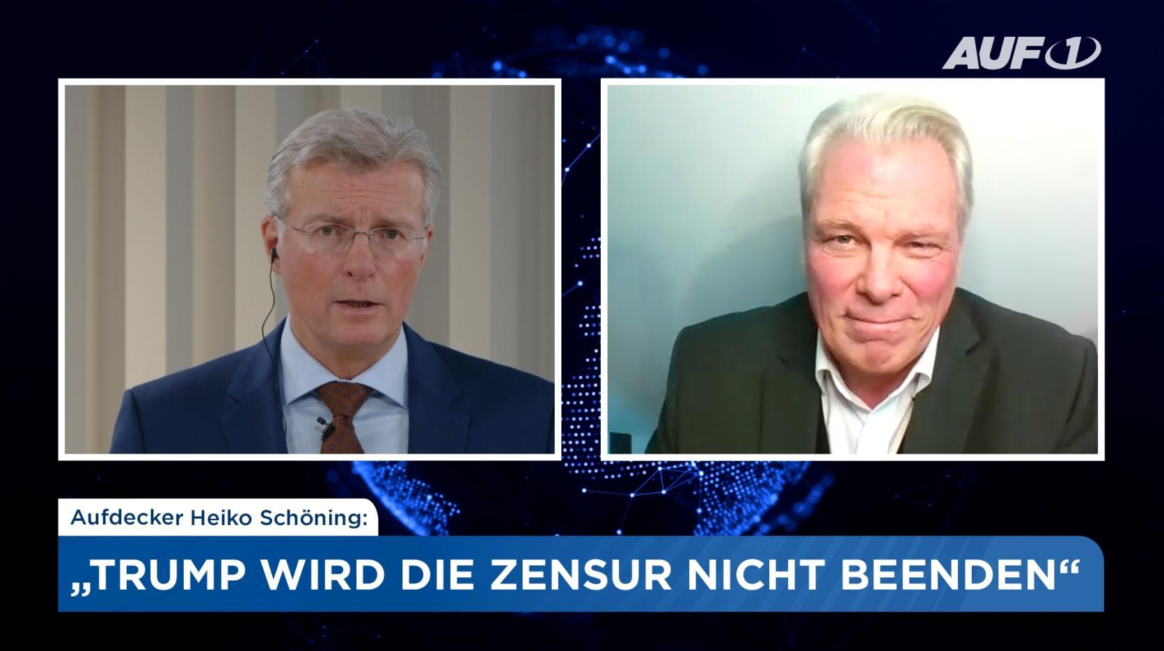 Aufdecker-Autor Heiko Schöning: „Donald Trump wird die Zensur nicht beenden“